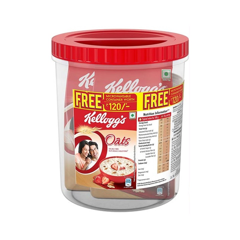 Kellogg's Oats Jar 850Gm